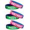 Teacher Created Resources Fancy Happy Birthday 2-Toned Wristband, 3 Packs of 10